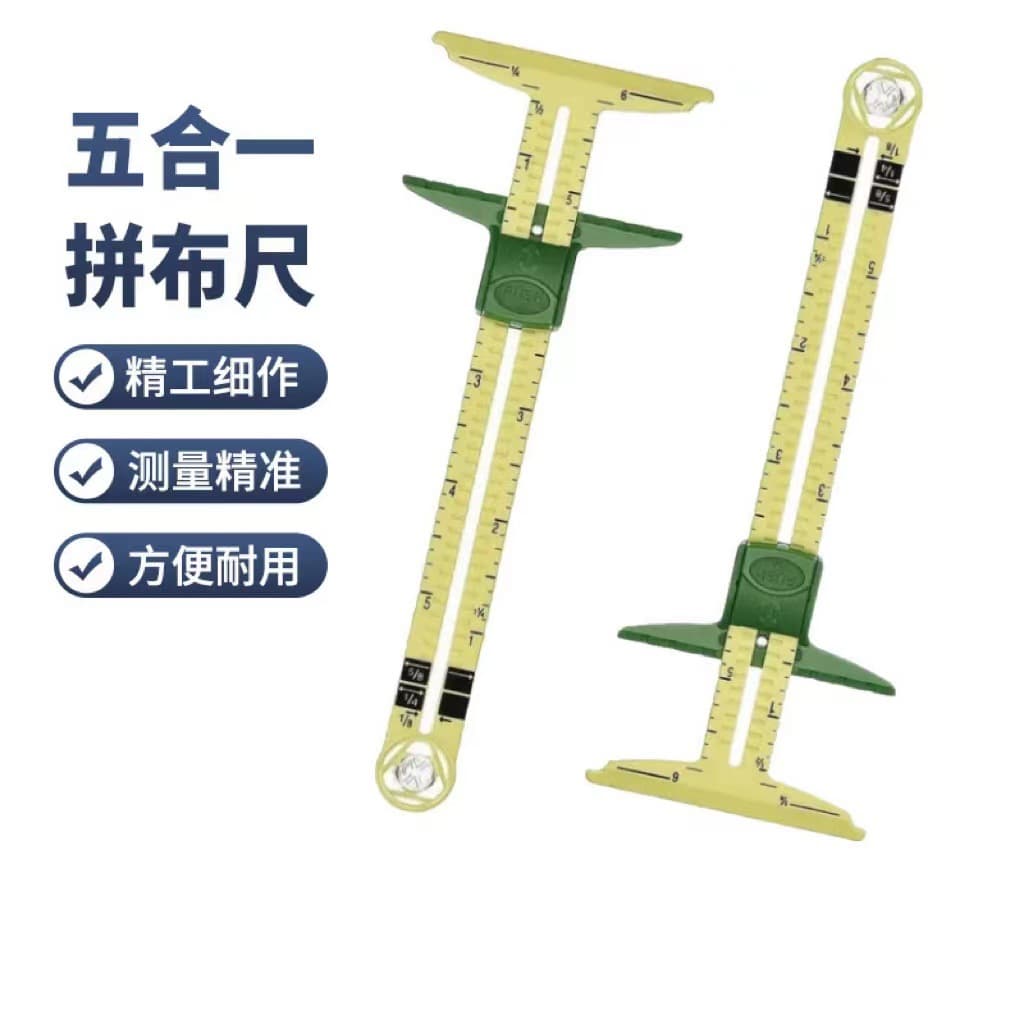 Five-In-One Multi-Functional Drawing Ruler Sewing Plastic Tape Measure Tailoring Edge Ruler Sewing Tool from China Home Goods