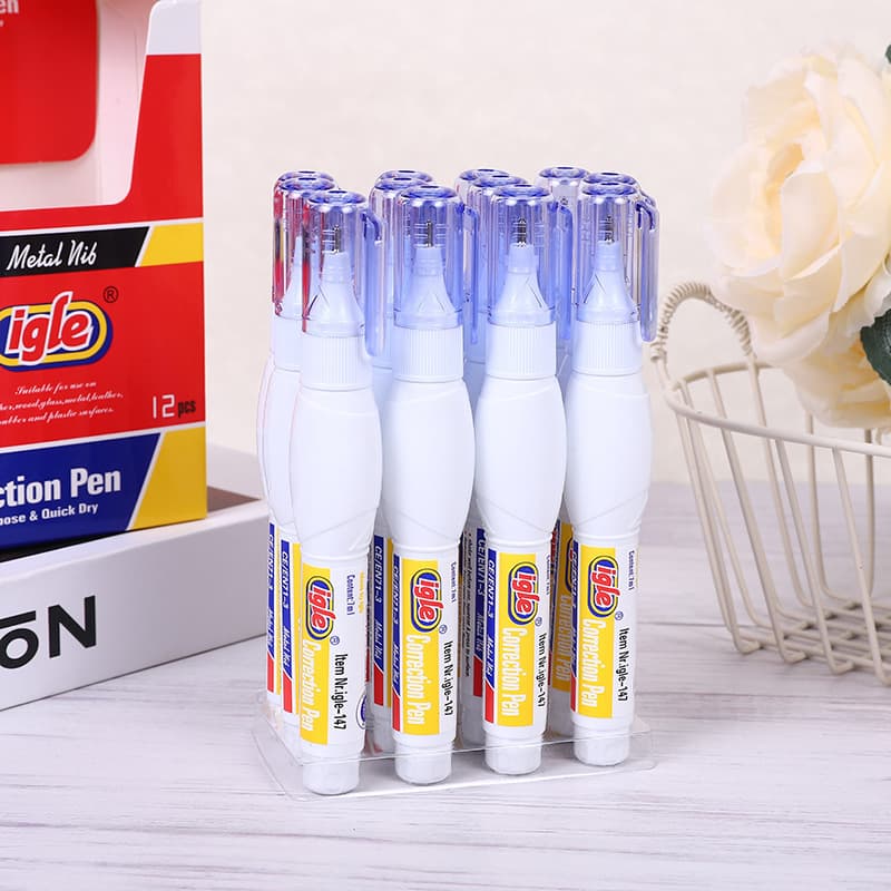 Correction Fluid Safe Quick-Drying Erasable White-Out for Students Fast-Drying Large Capacity