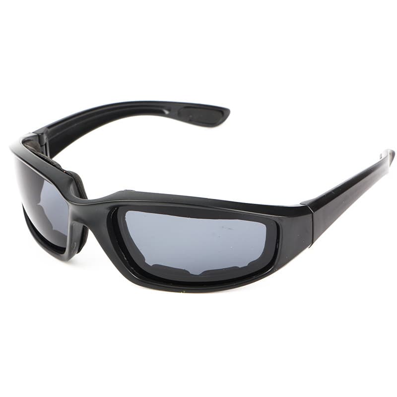 Factory wholesale outdoor sports protective glasses with built-in foam, onion-shaped lenses, wind and sand protection, and impact resistance for cycling glasses.