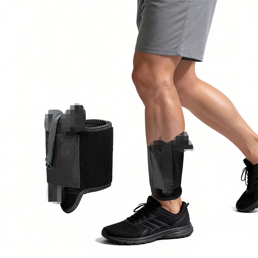 Cross-border Outdoor Tactical Concealed Leg Rig Ankle Holster Strap for Training, Leg Holster Bag