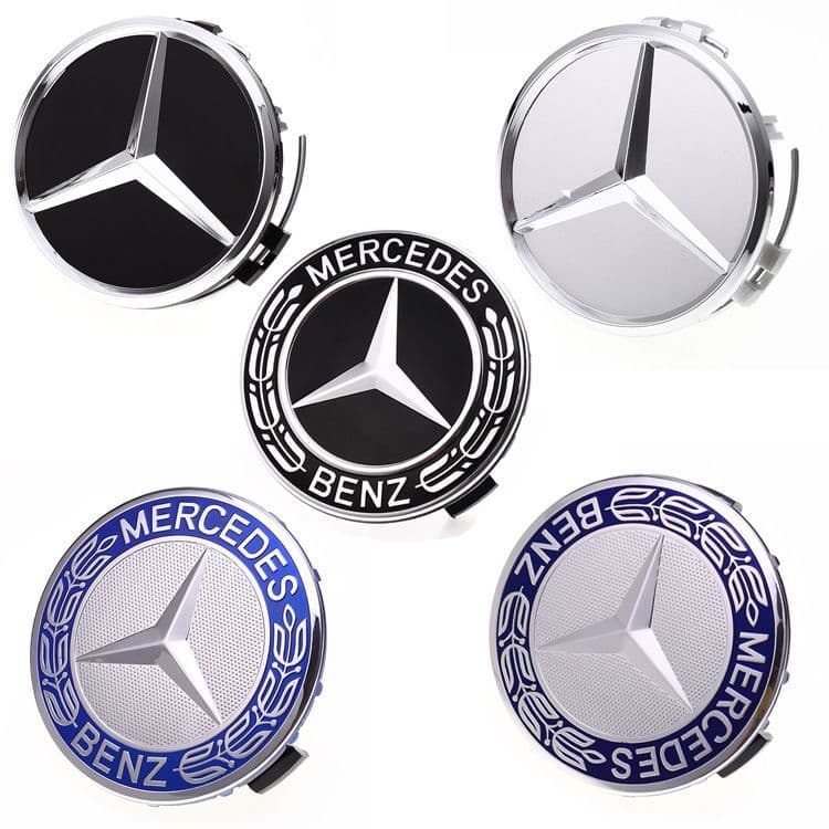 Suitable for Mercedes-Benz original factory hub cap E260 S350 GLK300 R320 steel rim standard wheel cover tire standard