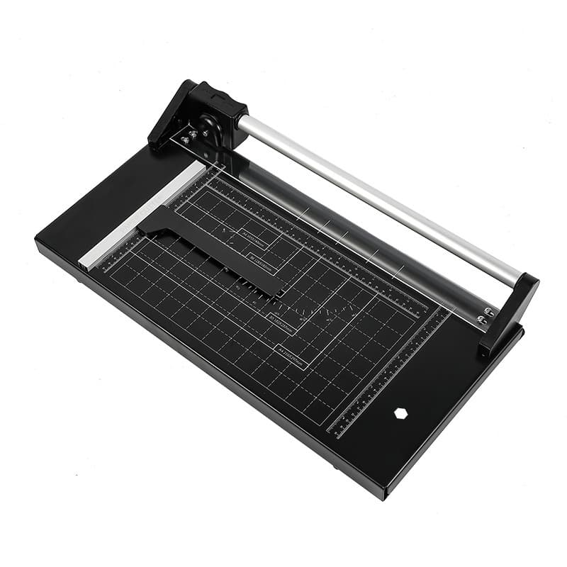 Caide 14-inch Rolling Trimmer, Slide Manual Paper Cutter for Photos and Paper