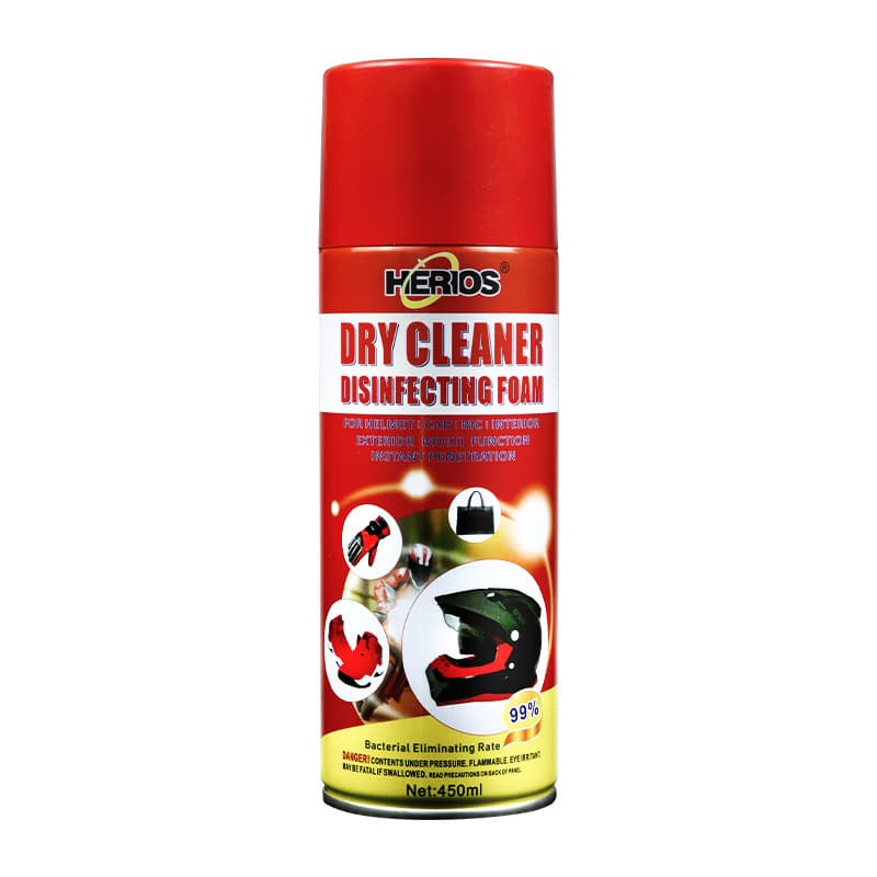 HERIOS Helmet Cleaner No-Wash Motorcycle Helmet Deodorizing Cleaner