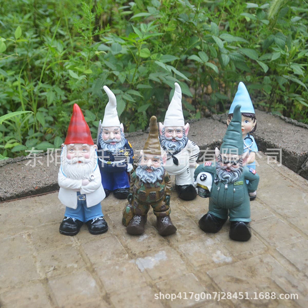 New cross-border dwarf professional elf garden ornaments new personalized elf dwarf decorative resin crafts