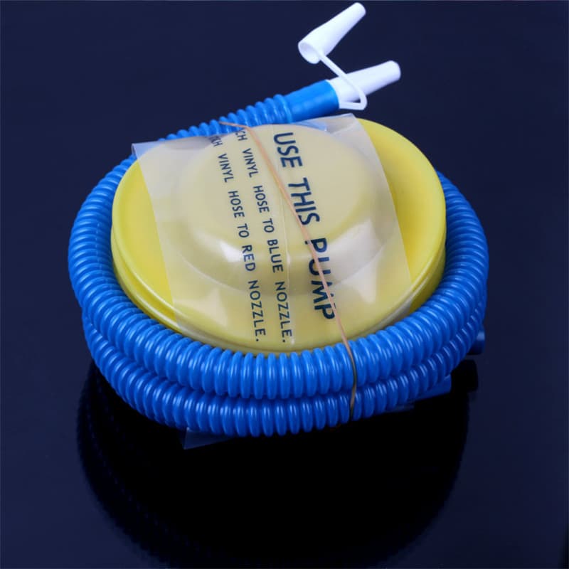 Foot Pump 4-Inch Inflator for Toys, Swim Rings, Balloons, Air Mattresses, Air Pump