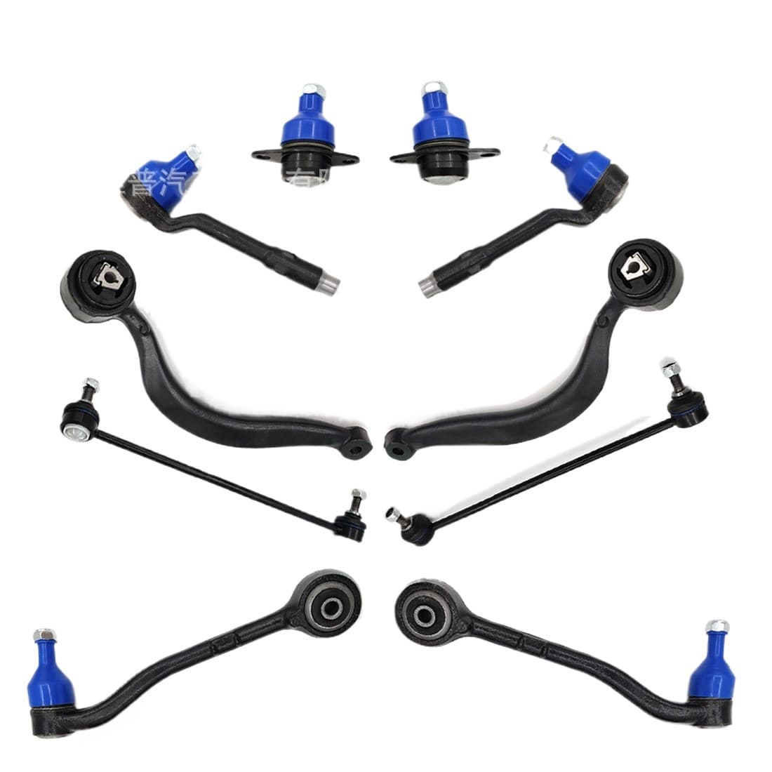 Taizhou Yongyi Compatible with BMW X5 E53 2003 2004-2006 Control Arm, Strut Rod, and Link Kit 10pc