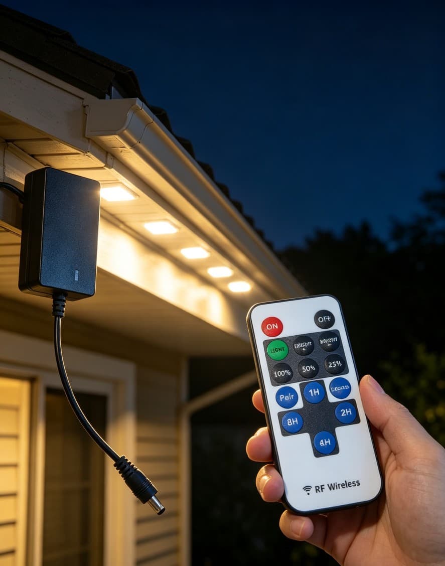 Mini Dimming Controller 5-24V Red Black Wire DC Head Single Color LED Strip RF Remote Controller 14 Key RF Controller