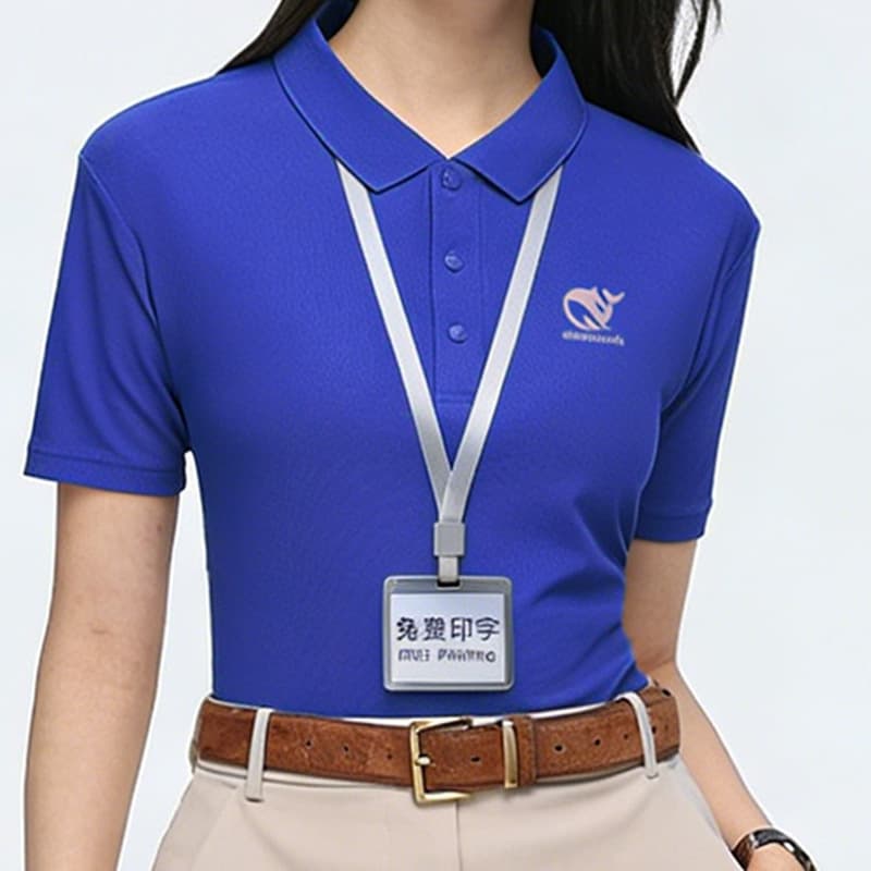 Royal Blue Polo Shirt Custom Workwear T-Shirt Summer Factory Uniform Short-Sleeved Group Clothing Cultural Shirt with Logo Printing