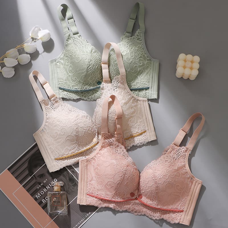 Nursing bra, maternity bra, push-up anti-sagging, breastfeeding, postpartum, pregnancy bra, women's summer thin front buckle