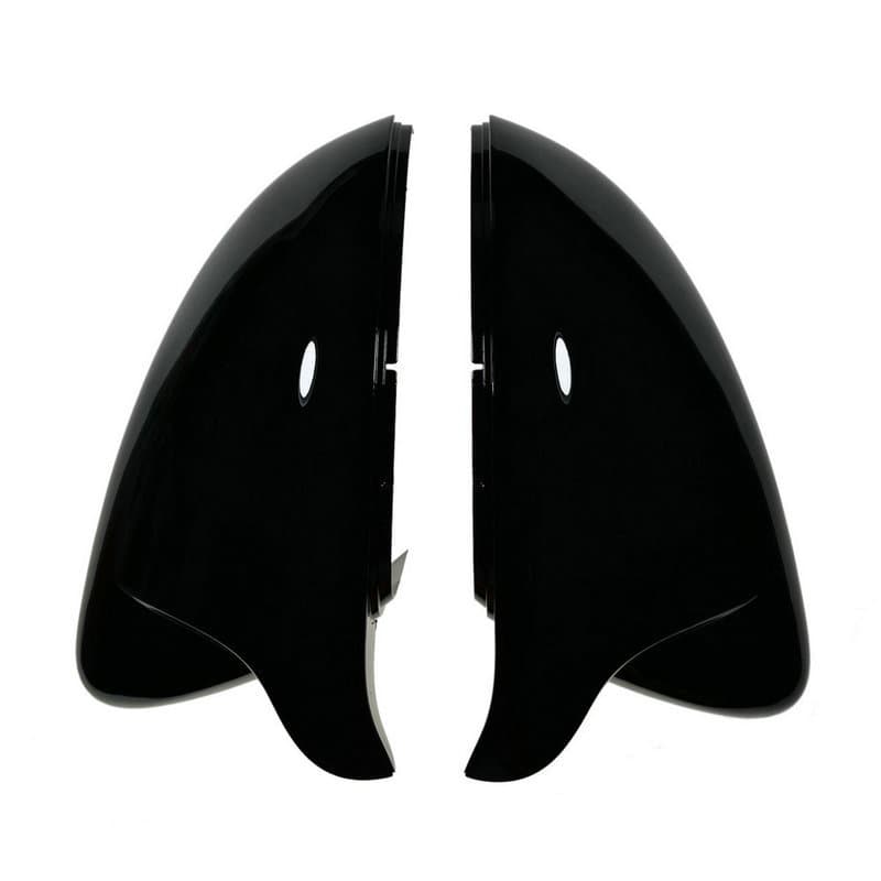 For Volkswagen Golf 7 7.5 GTI R Rearview Mirror Cover Shell Gloss Black Horn Style Replacement