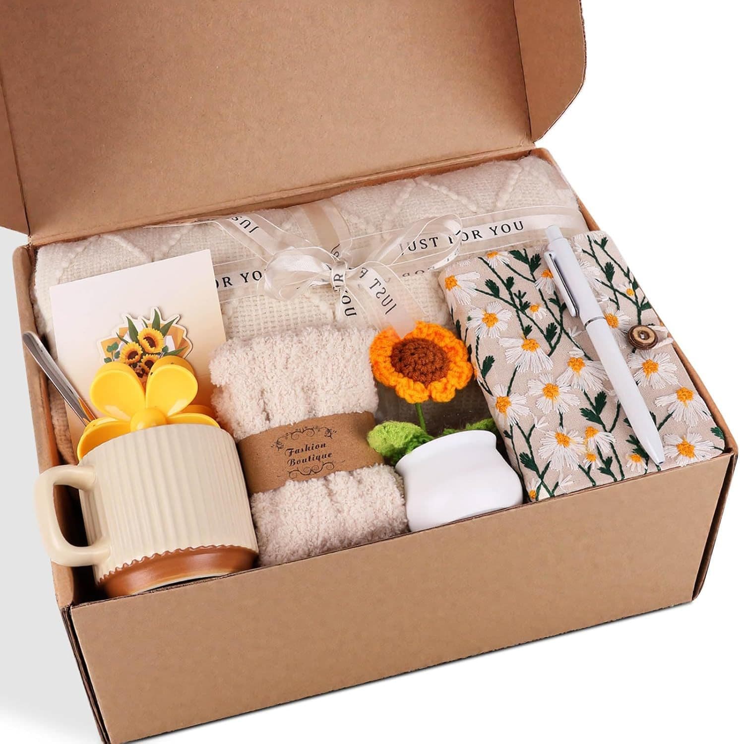 Sunshine Care Birthday Gift Box Set Women's Birthday Gift Metal Creative Gift Set
