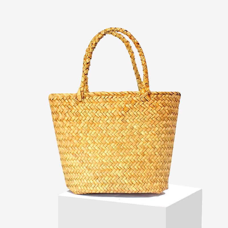 Woven Bag, Small Bag, Souvenir, Photo Decoration, Handbag for Women, Handmade Straw Bag, Beach Bag for Seaside Vacation, Women's Bag