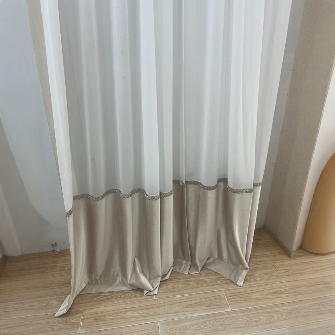 Designer blingbling blackout finished curtains bedroom living room home decoration curtains foreign trade hotelcurta