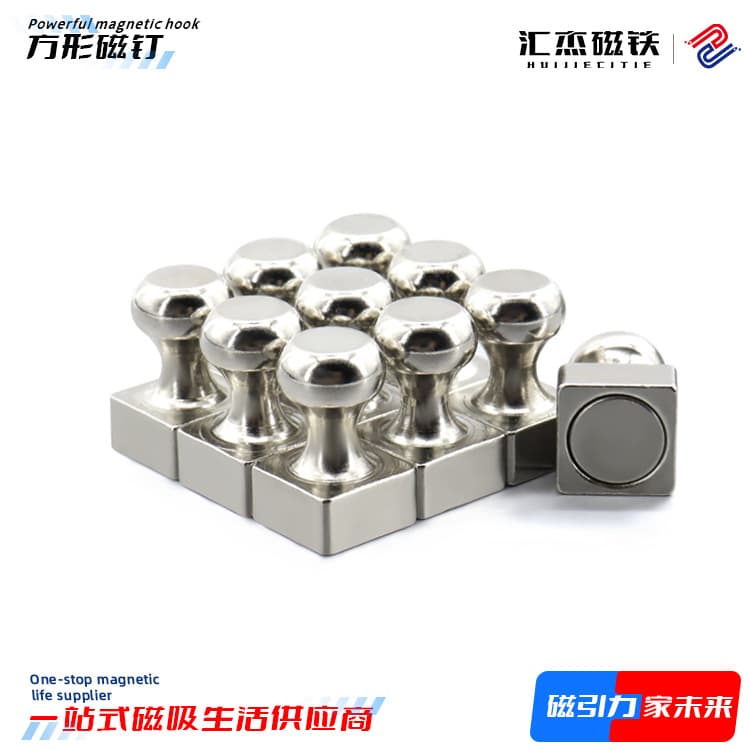 Metal magnetic steel thumbtack neodymium strong magnet calligraphy/painting whiteboard magnet magnetic button traditional Chinese painting felt magnet