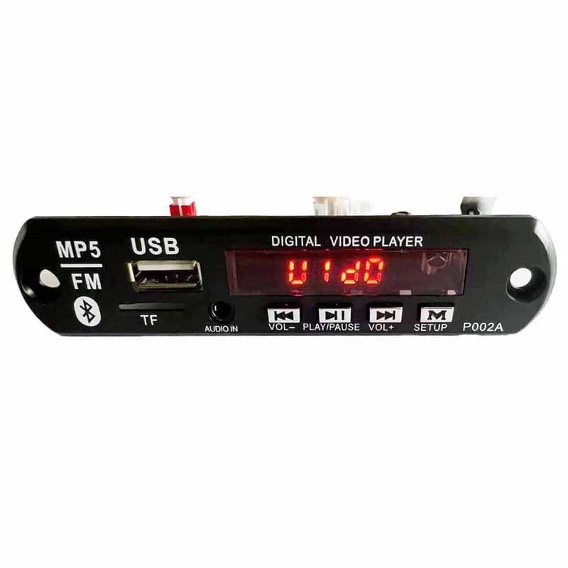 Bluetooth MP5 Decoder Board Supports 1080P HD Video Speaker Main Board Car MP4/MP5 Player