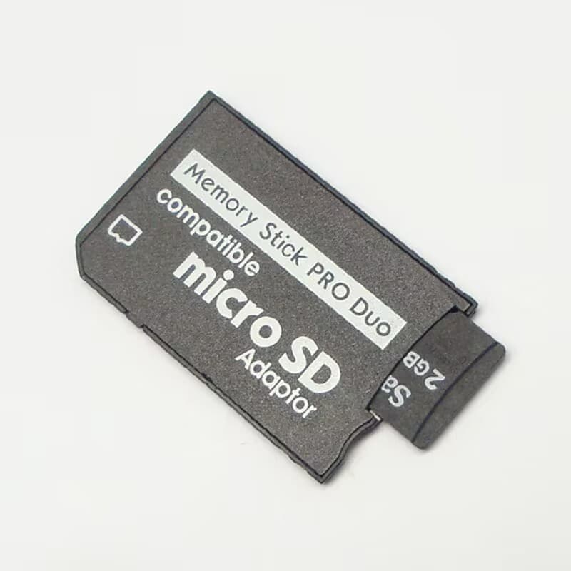 Factory Wholesale PSP Memory Stick Card Holder TF to MS Single Card Holder Adapter Vest Card Reader Single Card Holder