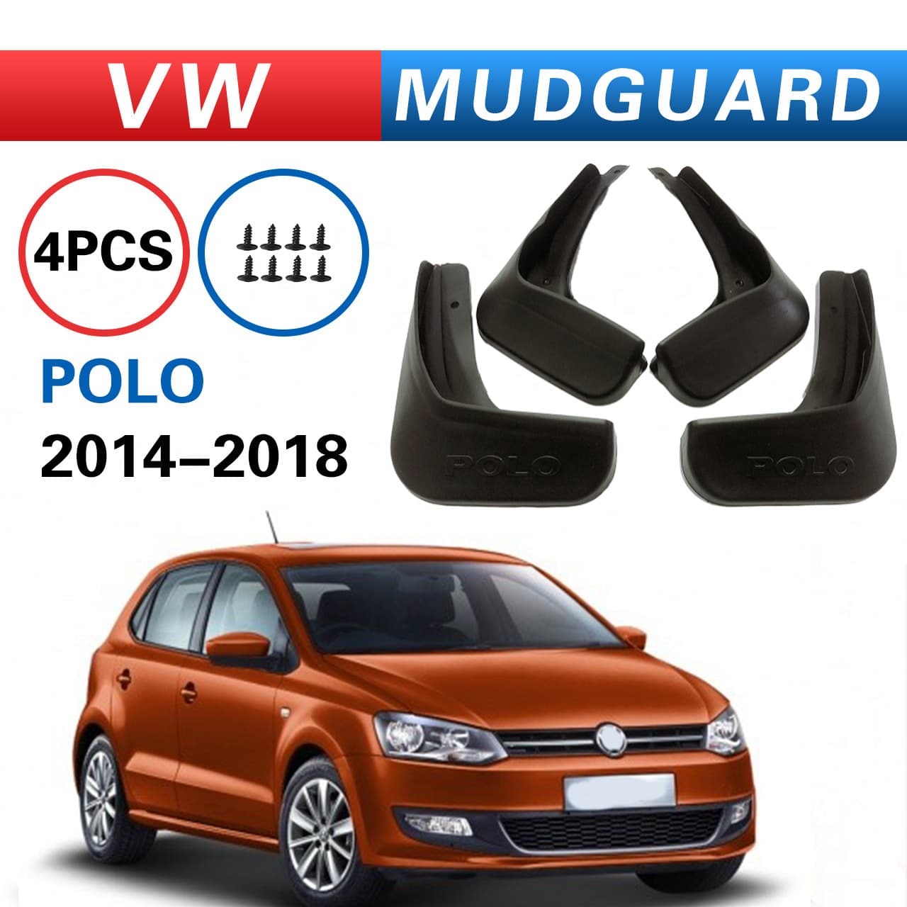 Fender for Volkswagen Polo 2014, Mud Flaps, Cross-Border Export, Auto Accessories Tire Modification Parts