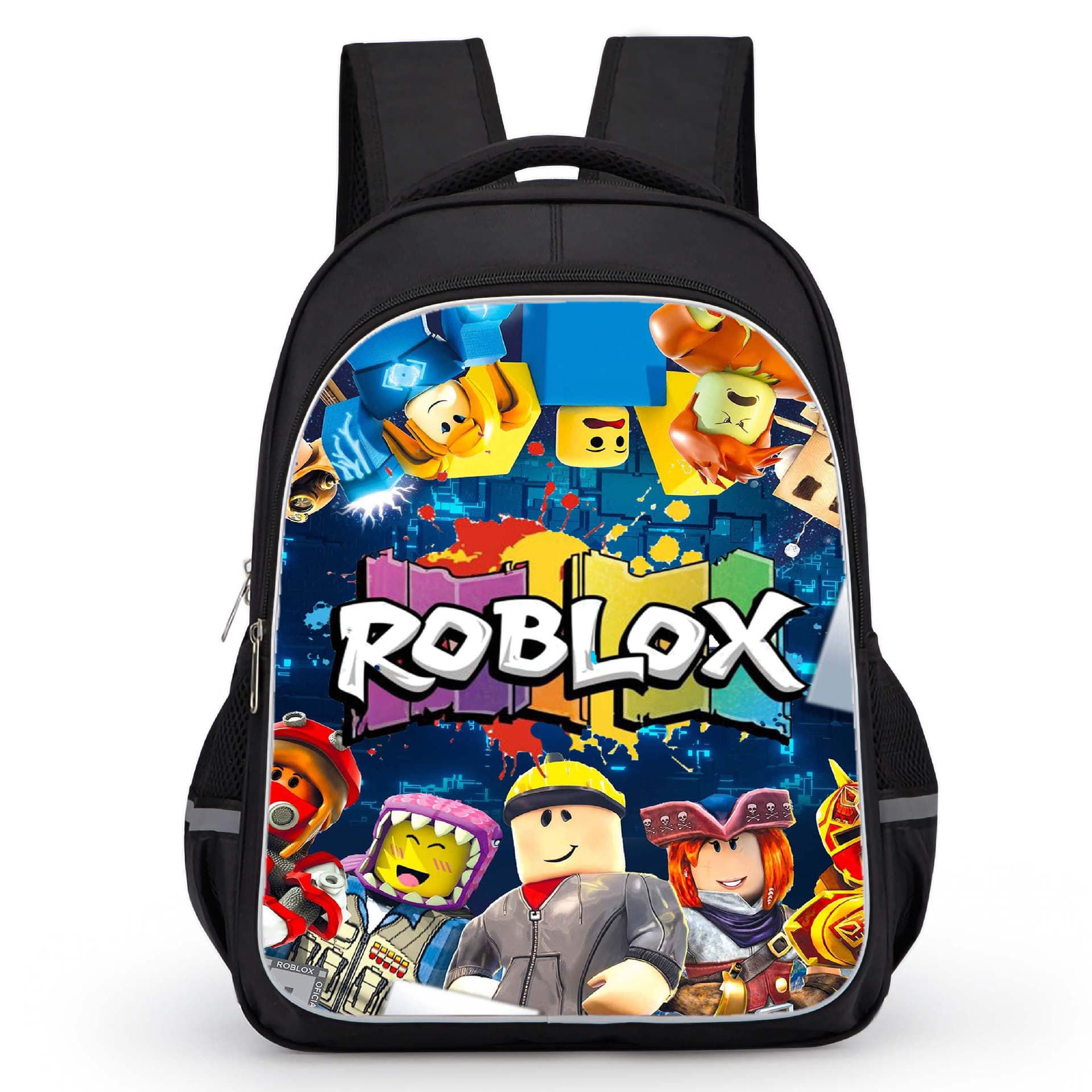 Roblox Casual Comfortable Backpack HD Print Lightweight Double Shoulder Bag Factory Direct Shipping