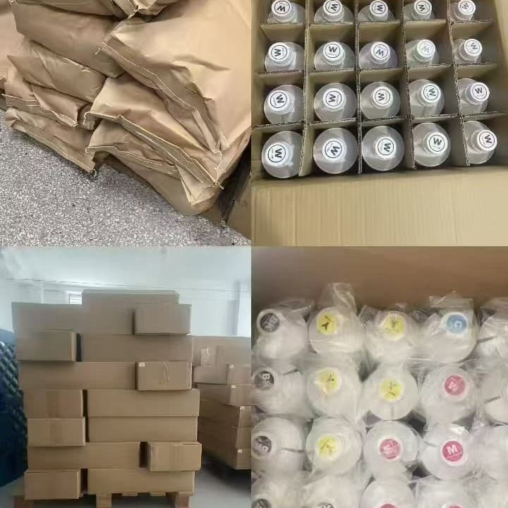 White Ink DTF Heat Transfer Printing Double-Sided Film Hot Melt Powder 4720 Nozzle i3200 White Ink and Color Ink