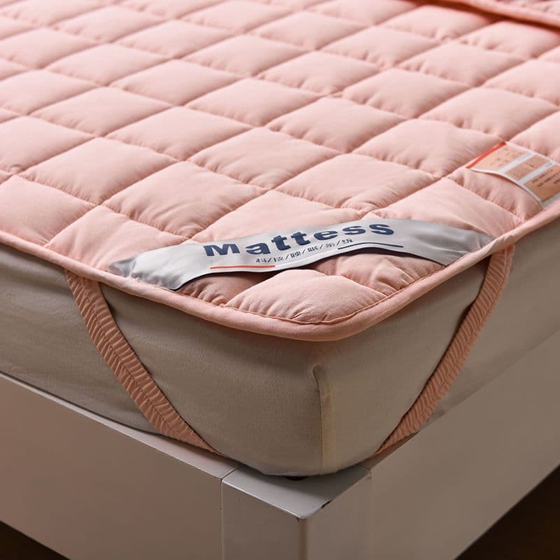 All-Cotton Anti-Bacterial Mattress Protector, Thick Tatami Anti-Slip Pad, Student Dorm Bed Mattress Topper