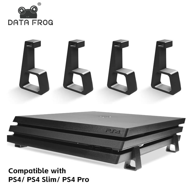 Compatible with PS4 Slim/PS4 Pro Console Cooling Stand Horizontal Vertical Flat Stand Cooling Base