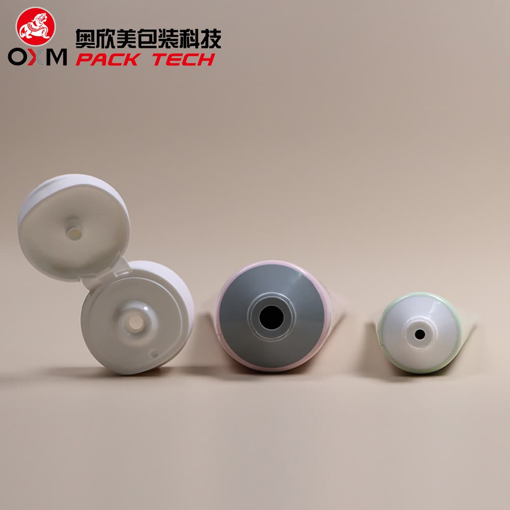 30ml Hand Cream Packaging Material Cosmetic Packaging Octagonal Cap Screw Flip Top Hand Cream Tube Cosmetic Tube