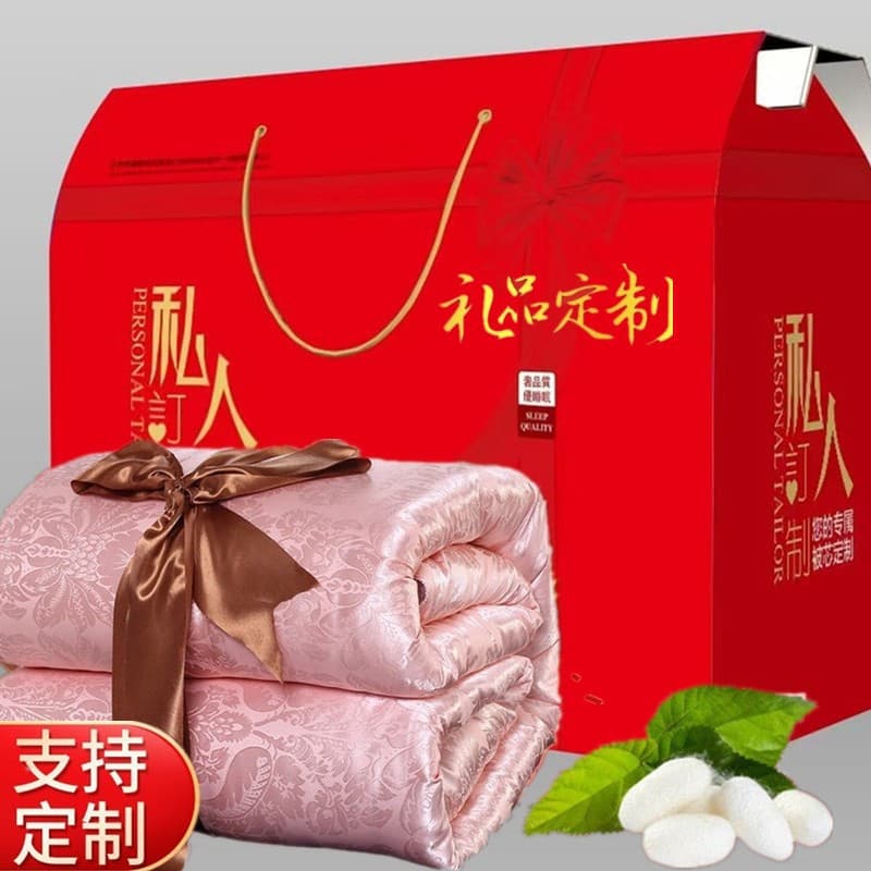 Wholesale Quilt Home Textile Gift Comforter, Summer Cool/Spring/Autumn Quilt, Winter Quilt, Corporate Event Boxed Silk Quilt