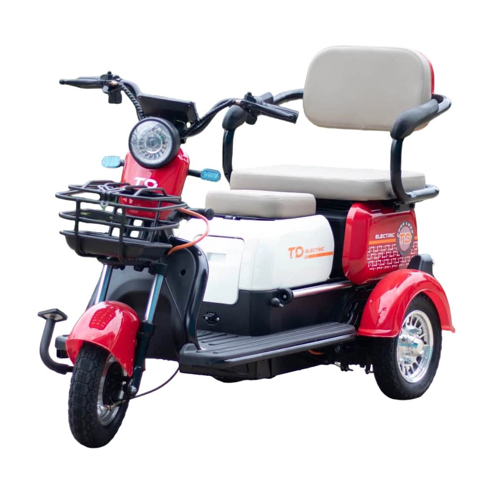New X3 Senior Electric Tricycle Scooter Customizable Passenger and Cargo Dual-Purpose Mini Small Leisure Electric Tricycle