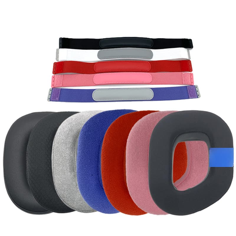 Suitable for Corsair HS80 RGB Wireless Gaming E-Sports Headset Accessories Earmuff Sponge Pads