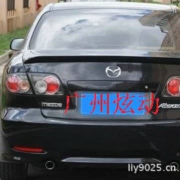 ABS Adhesive Duckbill Spoiler for Mazda 6 M6 Tail Wing Car Modification Accessories