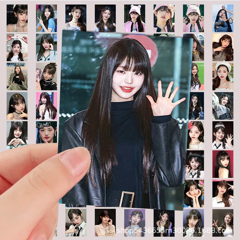 Zhang Yuanying sticker ins Korean idol girl group IVE member celebrity peripheral handbag material waterproof sticker wholesale
