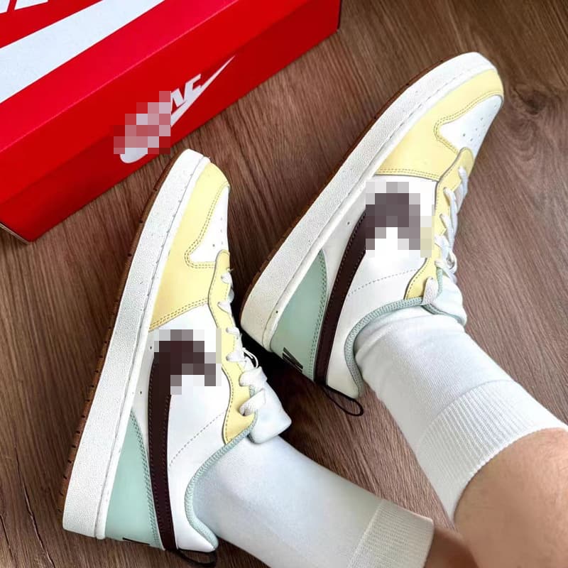 Pure Original Putian Casual Shoes Women's Autumn New Pink COURT Sneakers HV1804-121 Running Shoes