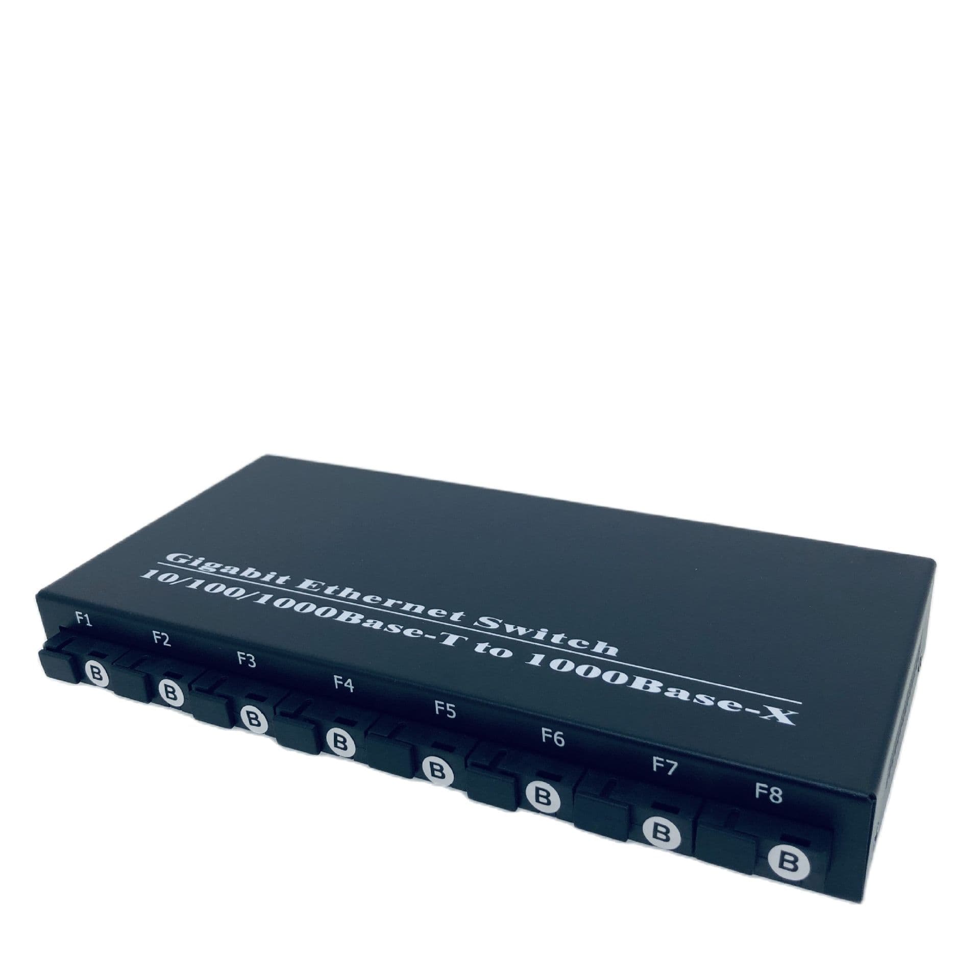 Gigabit Fiber Media Converter Single-mode Single Fiber SC Interface 4A+4B 8 Optical 2 Electrical Factory Direct