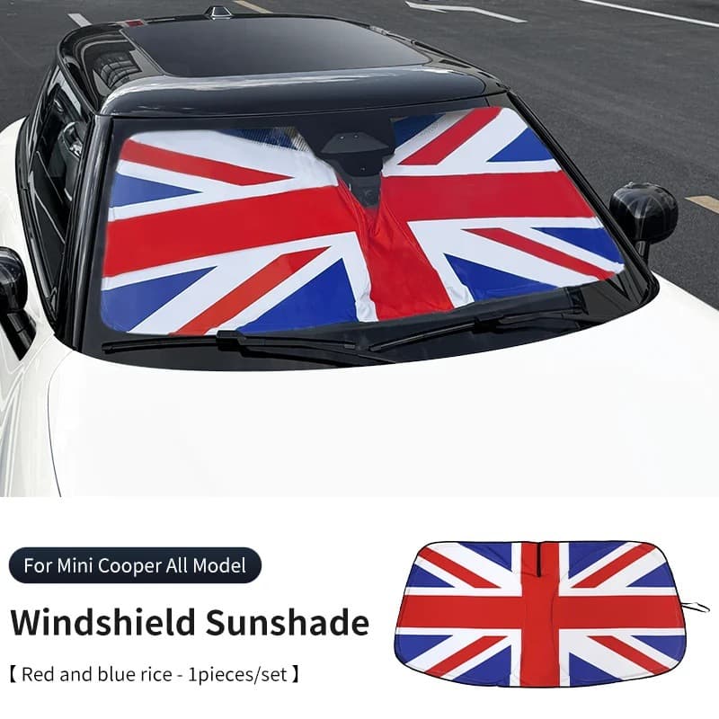 Suitable for BMW MINI car sun protection shield and heat insulation shield. Summer car interior front shield sun protection shield and heat insulation shield.