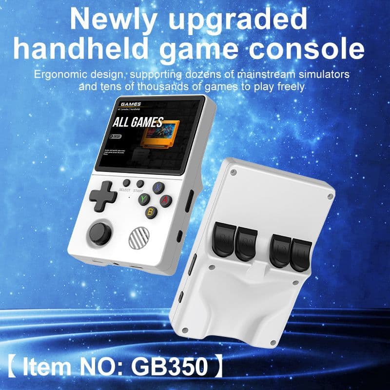 Cross-Border Open-Source Handheld 4.5-inch HD Wireless PSP Retro GBA Arcade TV Game Console GB-350
