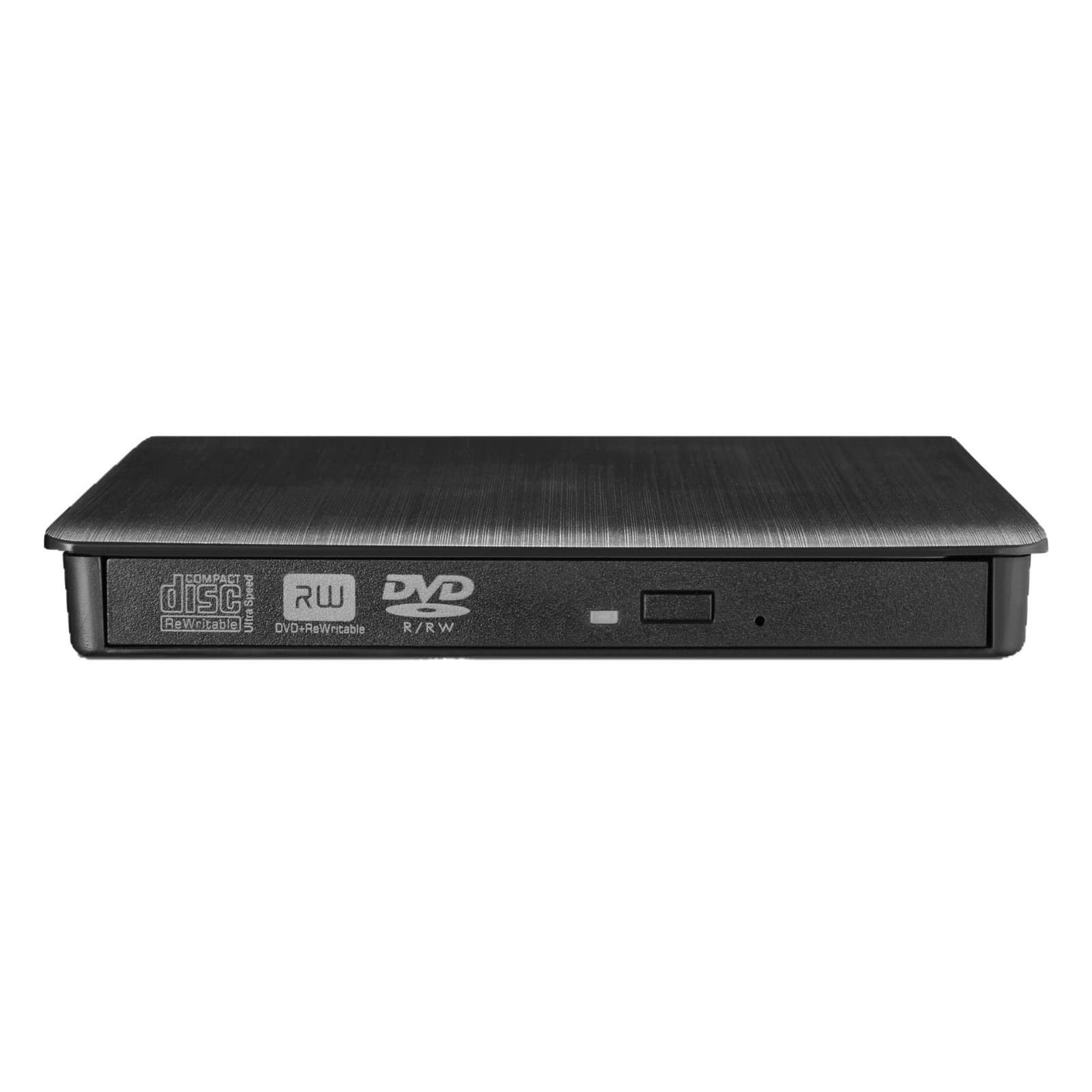 Brushed Finish Kit Dual Interface USB Optical Drive Enclosure External Optical Drive Housing Dual-End Brushed Casing