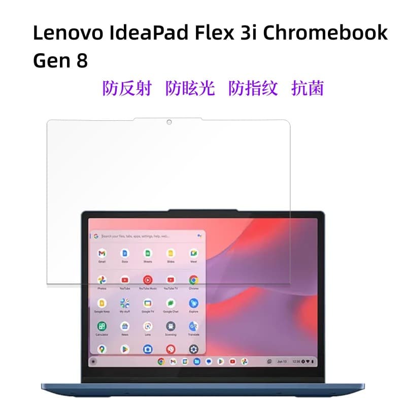 Anti-reflective anti-glare protective film for Lenovo IdeaPad Flex 3i Chromebook Gen8
