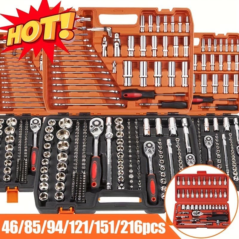 2026 New Cross-border 46/85/151/216 Piece Manual Kit