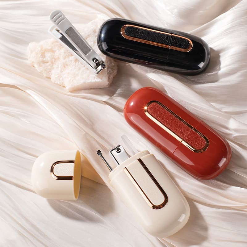 Light Luxury Anti-Splash Nail Clipper Set Cross-Border Nail Clippers Manicure Tool Gift Nail Clipper Set