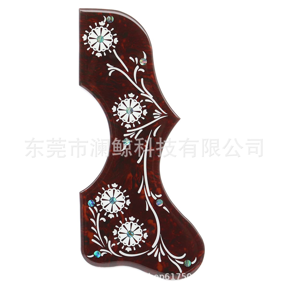 Thickened Folk Acoustic Guitar Pickguard for Gibson J200 Model Front Cover Scratch-Proof Panel Sticker Snowflake