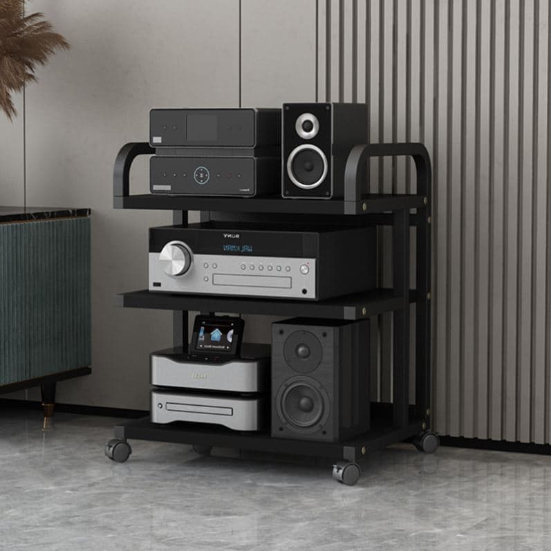 Amplifier Rack Audio-Video Tube Machine HIFI Audiophile Equipment Cabinet Speaker Stand Movable Floor Multi-layer Speaker Box