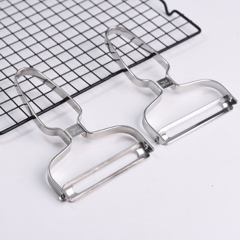 Yangjiang Factory Multi-functional Vegetable Cutter, Stainless Steel Peeler, Fruit Knife, and Vegetable Grater Set