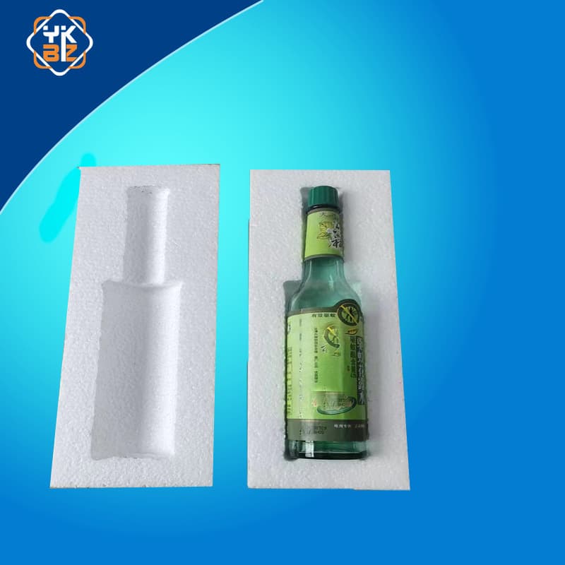 Manufacturer's floral water foam boxes, multi-bottle liquor electric heating wire slot foam pieces, mold-free white EPS foam components.