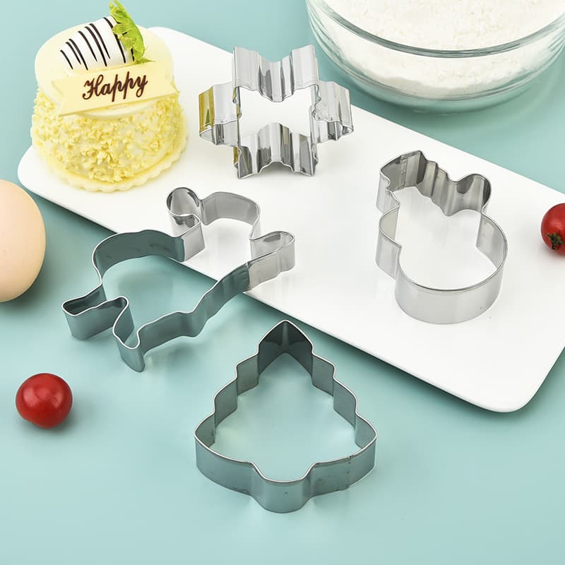 Factory Wholesale Creative Animal Series Cookie Cutter Stainless Steel Cookie Mold Biscuit Mold Baking Tool