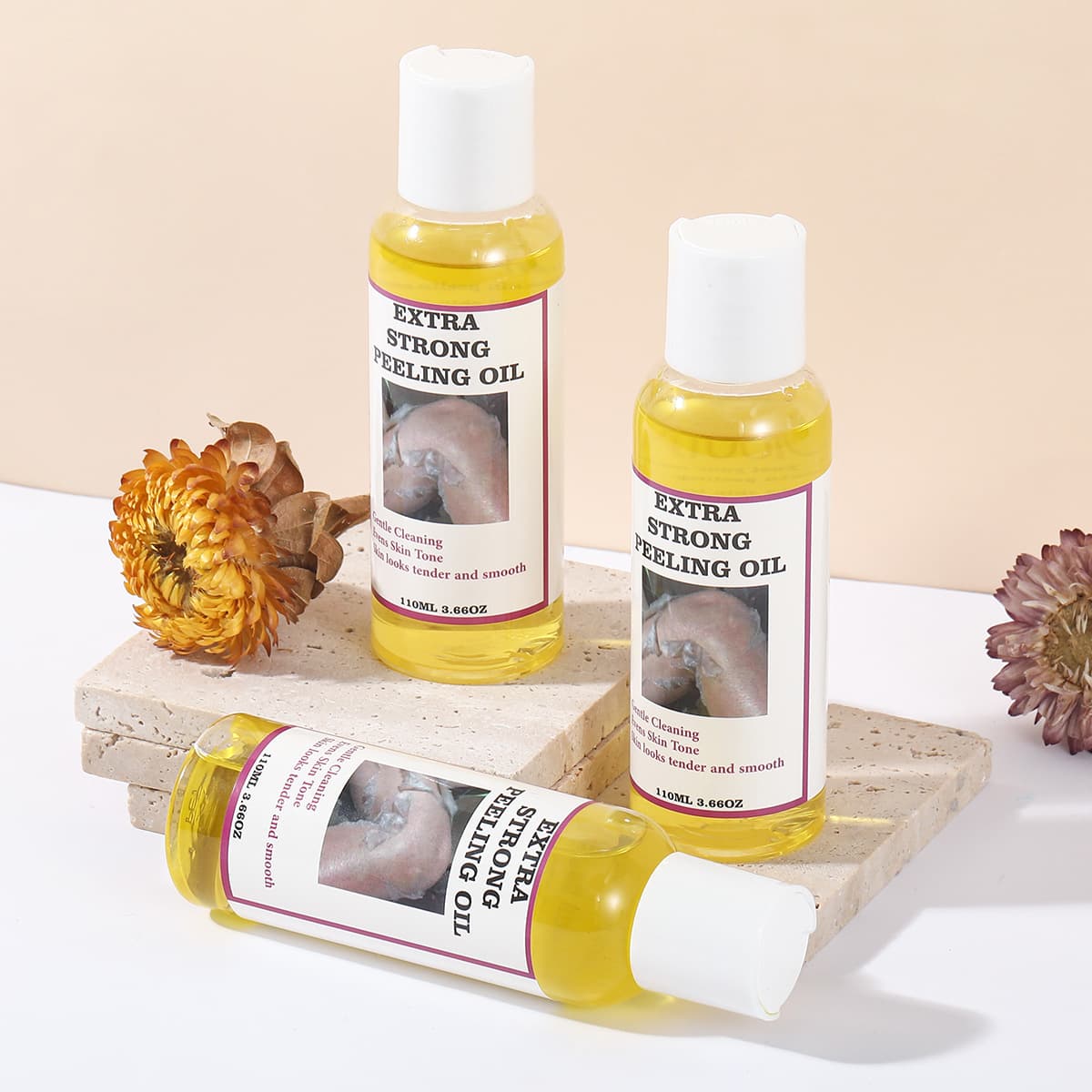 Cross-border Full English Whitening Peeling Oil Salicylic Acid Exfoliating Improves Rough Skin Body Care Moisturizing Oil