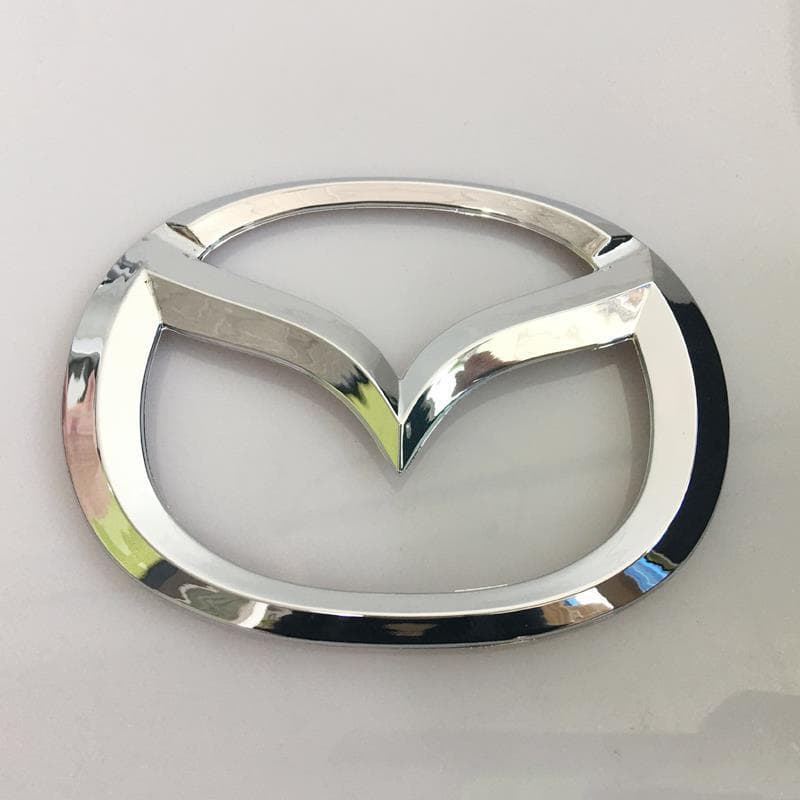 Mazda Grille Emblem Sticker 14-16 Ainking 15-23 CX-5 Front Emblem 14cm 16.5cm Car Decal Full Body Sticker Adhesive Placement
