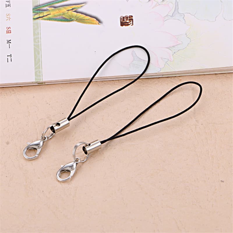 DIY Handmade Accessory Materials Parts Phone Strap Lanyard Small Lobster Claw Strap Doll Colorful Lobster Claw Rope