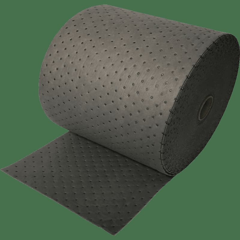 【400*2mm】50m Gray Crimped Absorbent Roll