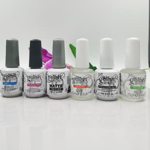 New Export Functional Gel - Gelish Removable Base Coat, No-Wipe Top Coat, Cross-Border E-commerce Reinforced Gel, Matte Top Coat for Nail Art