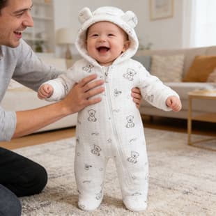 Baby Flannel Romper Newborn Infant Autumn/Winter Going-Out Wrap Suit Baby Boy Girl Thick Warm Crawling Suit